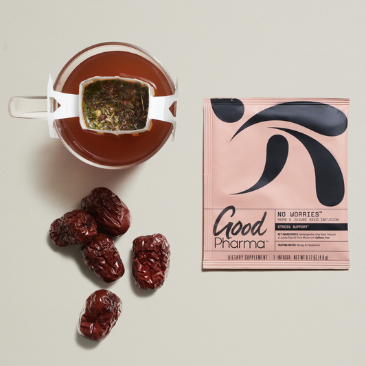 No Worries™ | Herb & Jujube Seed Tea for Stress Relief